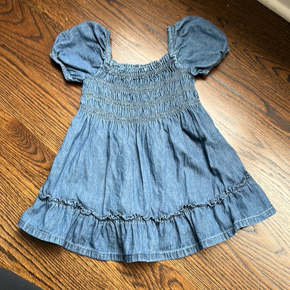 Toddler girl gap denim dress 2T